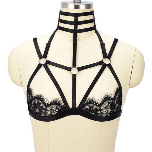 red blast lace perspective sensational bind underwear shoulder brassiere, Black;white
red blast lace perspective sensational bind underwear shoulder brassiere, Black;white