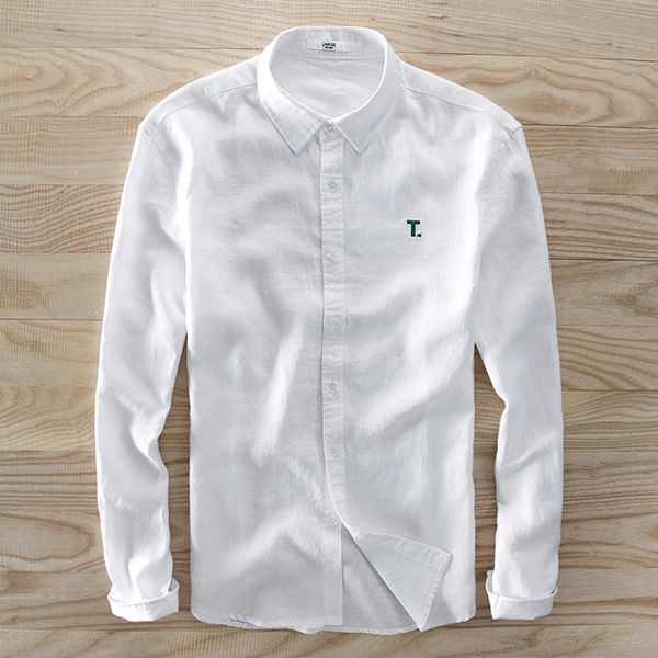 2021 spring and summer new linen white casual men flax long sleeve solid shirt mens brand fashion shirts camisa l9gy
2021 spring and summer new linen white casual men flax long sleeve solid shirt mens brand fashion shirts camisa l9gy
