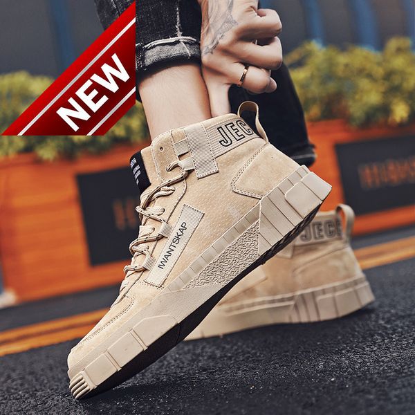 autumn tooling fashion martin boots high board men's leisure winter plush warm snow cotton shoes, Black
autumn tooling fashion martin boots high board men's leisure winter plush warm snow cotton shoes, Black