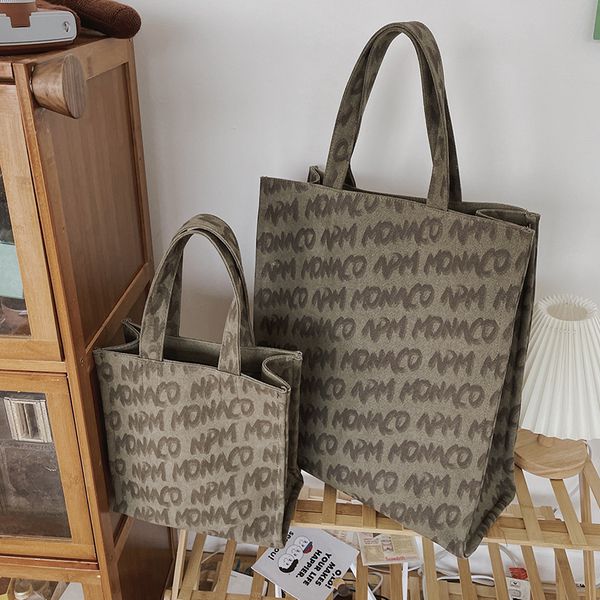korean fashion tote bag simple canvas design handbag letter graffiti large capacity shopping bags retro portable female handbags
korean fashion tote bag simple canvas design handbag letter graffiti large capacity shopping bags retro portable female handbags