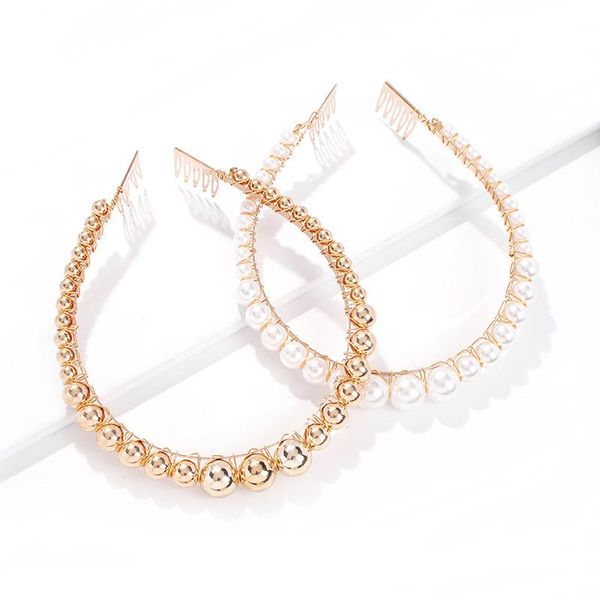 hair accessories sweet full imitation pearls headband for women gold color alloy hoop hairbands headwear bridal wedding
hair accessories sweet full imitation pearls headband for women gold color alloy hoop hairbands headwear bridal wedding