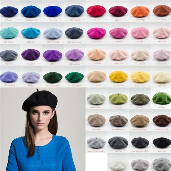 women girls beret french artist warm wool winter beanie hat retro vintage plain solid color elegant ladies, Blue;gray
women girls beret french artist warm wool winter beanie hat retro vintage plain solid color elegant ladies, Blue;gray