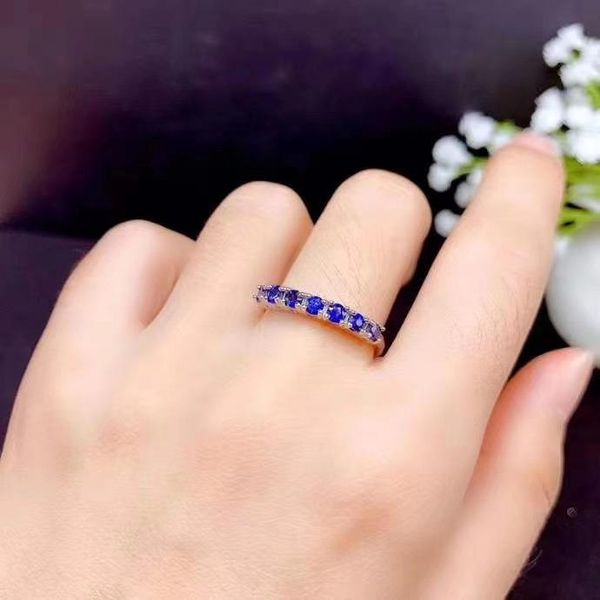 cluster rings natural and real sapphire 925 sterling silver fine jewelry female wedding, Golden;silver
cluster rings natural and real sapphire 925 sterling silver fine jewelry female wedding, Golden;silver