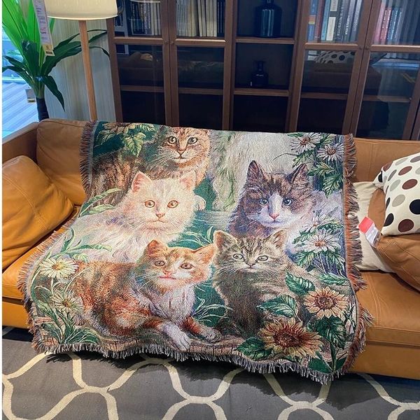 blankets blanket sofa cover cat sunflower knitted fabric bed towel full covered floor mat tapestry room decoration
blankets blanket sofa cover cat sunflower knitted fabric bed towel full covered floor mat tapestry room decoration