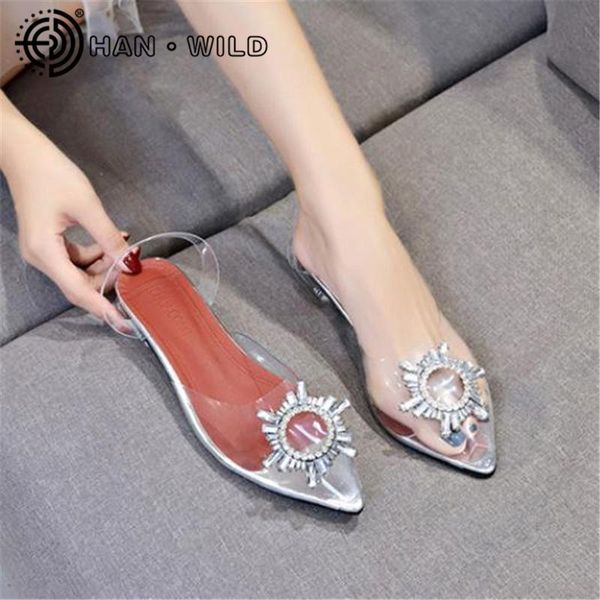 transparent pvc sandals women pointed toe clear crystal pumps female casual beach shoes slip-on wedding party summer shoes, Black
transparent pvc sandals women pointed toe clear crystal pumps female casual beach shoes slip-on wedding party summer shoes, Black
