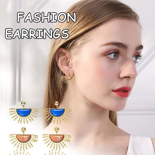 dangle & chandelier fashion western style all-match semicircular resin ethnic tassel earrings women's accessories 21706, Silver
dangle & chandelier fashion western style all-match semicircular resin ethnic tassel earrings women's accessories 21706, Silver