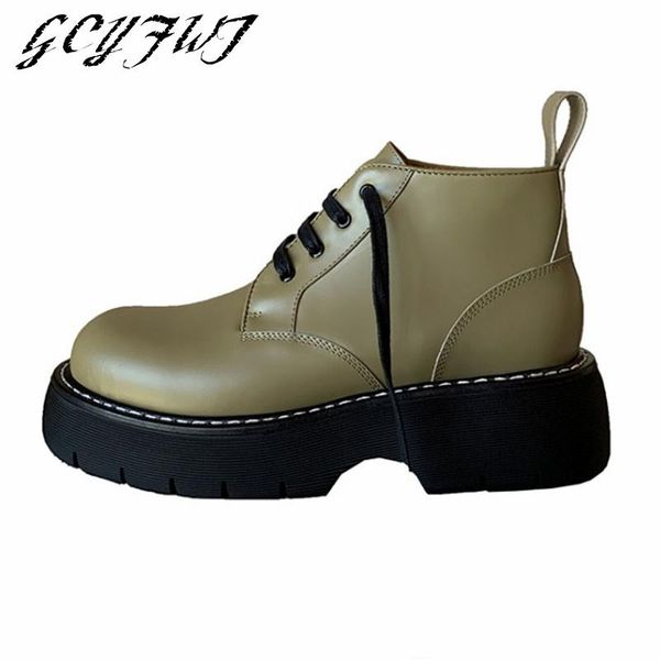 boots women's ankle round toe lace-up flat plarform women shoes solid color thick bottom sewing shallow fashion zapatillas mujer, Black
boots women's ankle round toe lace-up flat plarform women shoes solid color thick bottom sewing shallow fashion zapatillas mujer, Black