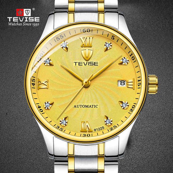 date tevis car men's watch clocks automatic mechanical waterproof stainless steel clock relogio human, Slivery;brown
date tevis car men's watch clocks automatic mechanical waterproof stainless steel clock relogio human, Slivery;brown