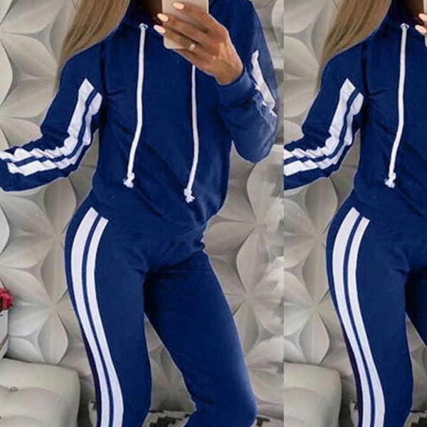 tracksuit women 2 piece set womens sweat suit solid color hooded long sleeve hoodie stripe sweatshirt 3, Gray
tracksuit women 2 piece set womens sweat suit solid color hooded long sleeve hoodie stripe sweatshirt 3, Gray
