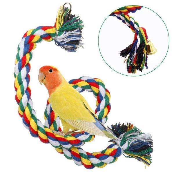 other bird supplies comfy triangle cage cotton climbing swing rope hanging hammock ladder parrot bite chew toy bungees for birds
other bird supplies comfy triangle cage cotton climbing swing rope hanging hammock ladder parrot bite chew toy bungees for birds