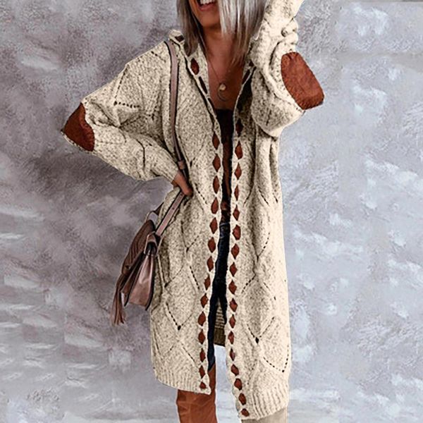 women's jackets fashion women long sleeve casual cardigan coat sweater outerwear winter clothes kurtka zimowa damska, Black;brown
women's jackets fashion women long sleeve casual cardigan coat sweater outerwear winter clothes kurtka zimowa damska, Black;brown