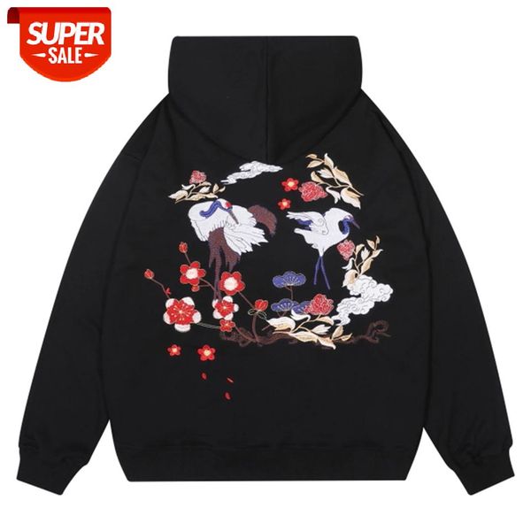 hip hop streetwear hoodie sweatshirt autumn sweatshirt hooded pullover loose crane embroidery floral harajuku hoodie cotton 2020 #gr3q, Black
hip hop streetwear hoodie sweatshirt autumn sweatshirt hooded pullover loose crane embroidery floral harajuku hoodie cotton 2020 #gr3q, Black