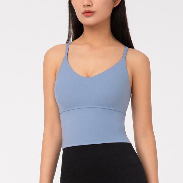yoga outfit suit women feeling fashion vest with padding beauty the gym running back thin condole top
yoga outfit suit women feeling fashion vest with padding beauty the gym running back thin condole top
