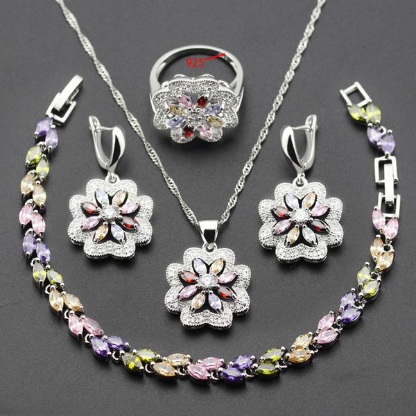 multi earrings sets 925 silver set for women ring necklace pendant wedding jewelry
multi earrings sets 925 silver set for women ring necklace pendant wedding jewelry