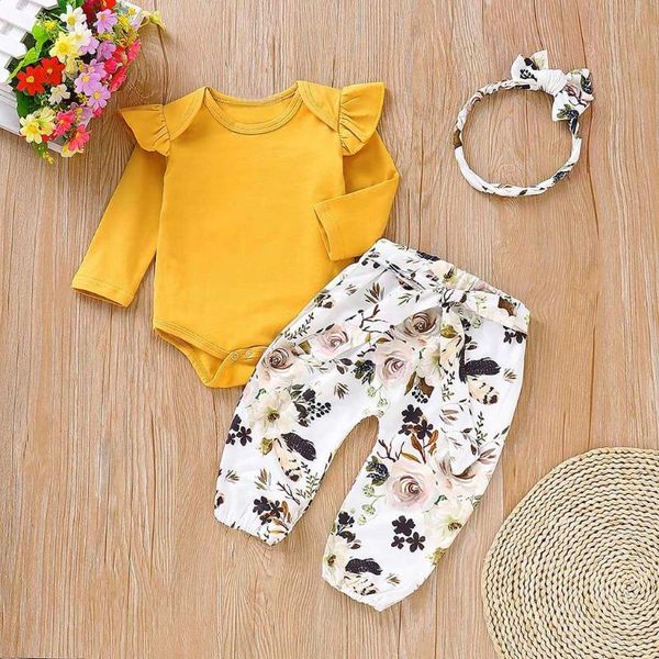 clothing sets born infant baby girls toddler long sleeves romper +floralpants+headbands set outfits roupas de bebê menina, White
clothing sets born infant baby girls toddler long sleeves romper +floralpants+headbands set outfits roupas de bebê menina, White