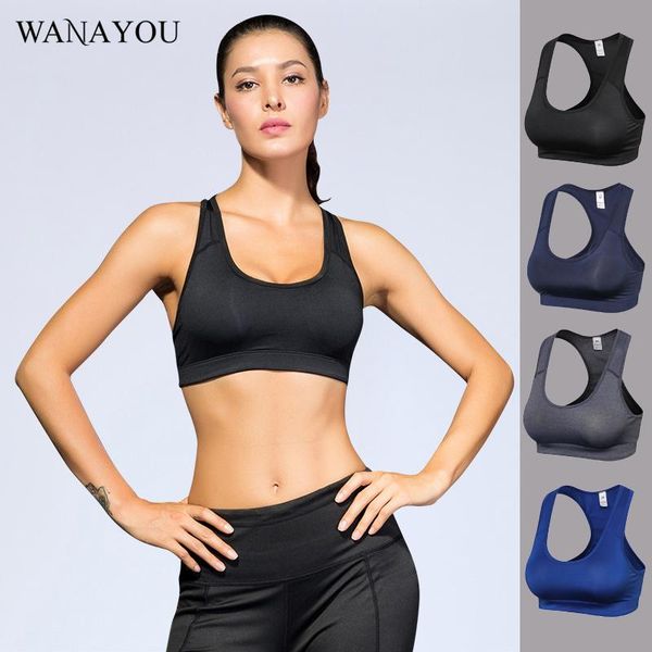 gym clothing wanayou sports bra high stretch breathable fitness for running yoga padded seamless shockproof quick-dry underwear, White;black
gym clothing wanayou sports bra high stretch breathable fitness for running yoga padded seamless shockproof quick-dry underwear, White;black