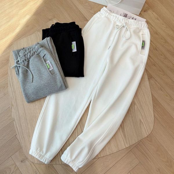 women's pants & capris solid color casual for women autumn winter leisure loose sports harem elastic waist thin trousers tide, Black;white
women's pants & capris solid color casual for women autumn winter leisure loose sports harem elastic waist thin trousers tide, Black;white