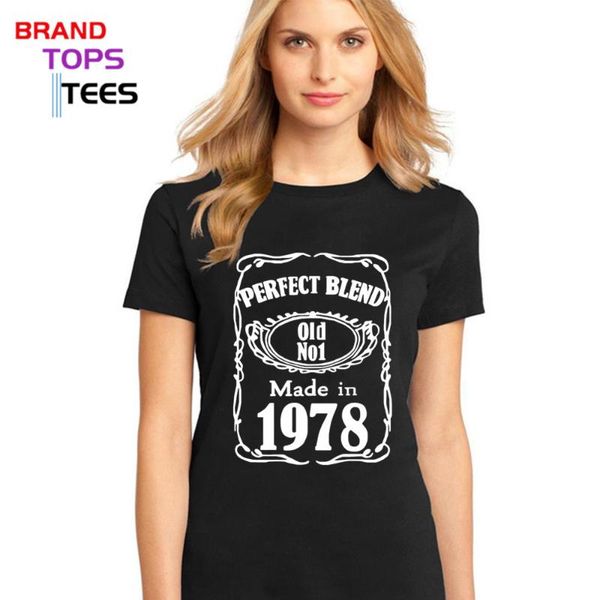women's t-shirt original parts vintage camiseta cotton perfect blend old no.1 t shirt 1978 classic retro mom birthday gift, White
women's t-shirt original parts vintage camiseta cotton perfect blend old no.1 t shirt 1978 classic retro mom birthday gift, White