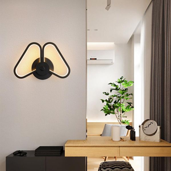 nordic wall lamp simple modern bedroom bedside lamp creative aisle wall led living room background
nordic wall lamp simple modern bedroom bedside lamp creative aisle wall led living room background