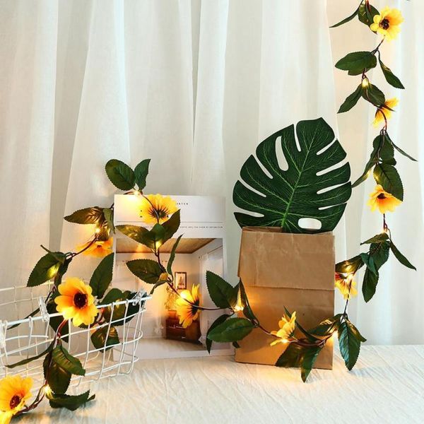 party decoration 30led light string fake sunflowers vine bendable plastic room ceilings fairy lamp adjustable durable lightweight for garden
party decoration 30led light string fake sunflowers vine bendable plastic room ceilings fairy lamp adjustable durable lightweight for garden