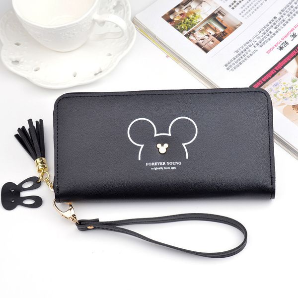 wallets women's long wallet new japanese and korean fashion mobile phone large capacity change tassel zipper hand bag women, Red;black
wallets women's long wallet new japanese and korean fashion mobile phone large capacity change tassel zipper hand bag women, Red;black