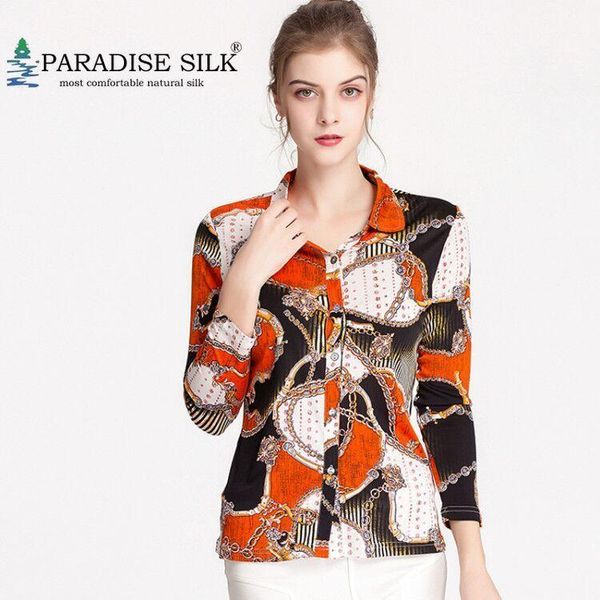 women's blouses & shirts womens and silk knit long sleeve shirt 100% natural knitted fashion printed size l xl xxl xxxl, White
women's blouses & shirts womens and silk knit long sleeve shirt 100% natural knitted fashion printed size l xl xxl xxxl, White
