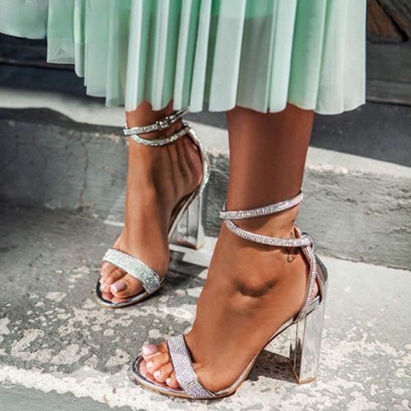 dress shoes 2021 fashion ladies sandals square heel buckle strap stiletto high heels wedding shiny, Black
dress shoes 2021 fashion ladies sandals square heel buckle strap stiletto high heels wedding shiny, Black