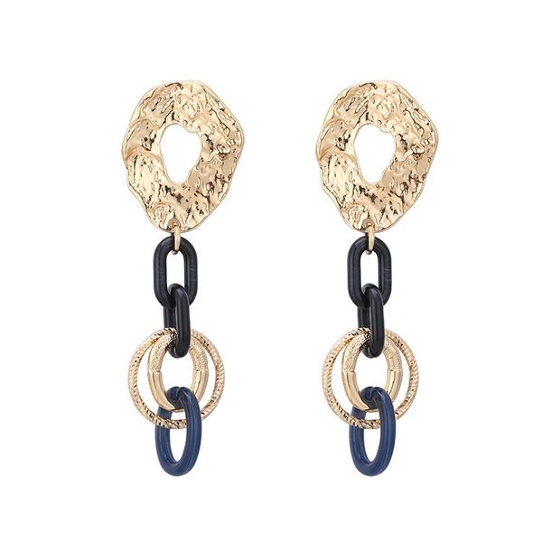 personalized geometric irregular multilayer chain earrings alloy women's fashion tassel earrings, Silver
personalized geometric irregular multilayer chain earrings alloy women's fashion tassel earrings, Silver