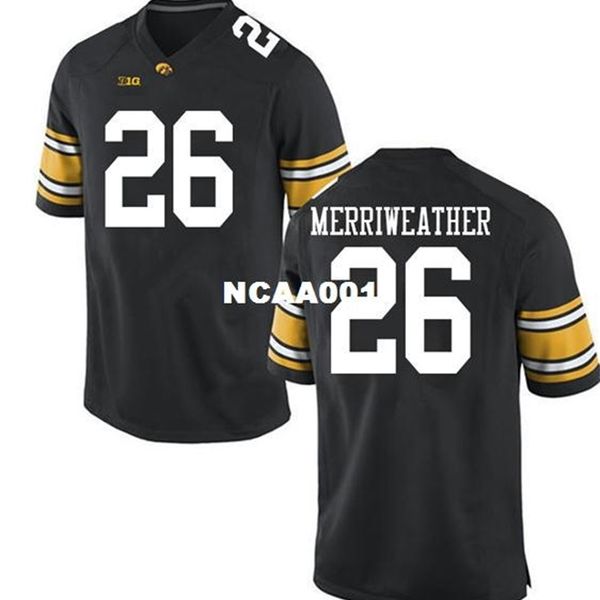 001 iowa hawkeyes kaevon merriweather #26 real full embroidery college jersey size s-4xl or custom any name or number jersey, Black
001 iowa hawkeyes kaevon merriweather #26 real full embroidery college jersey size s-4xl or custom any name or number jersey, Black
