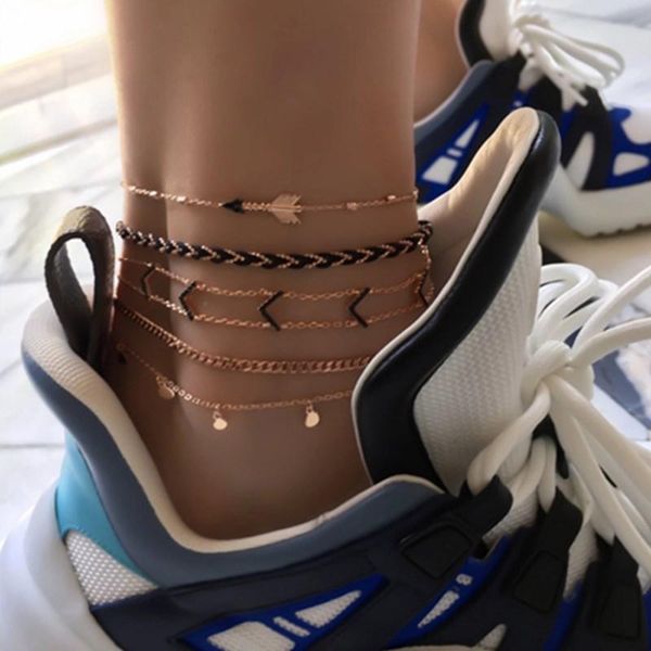 anklets anklet 925 sterling silver woman rope diamond bohemia triangular arrow customized for women stainless steel gold, Red;blue
anklets anklet 925 sterling silver woman rope diamond bohemia triangular arrow customized for women stainless steel gold, Red;blue