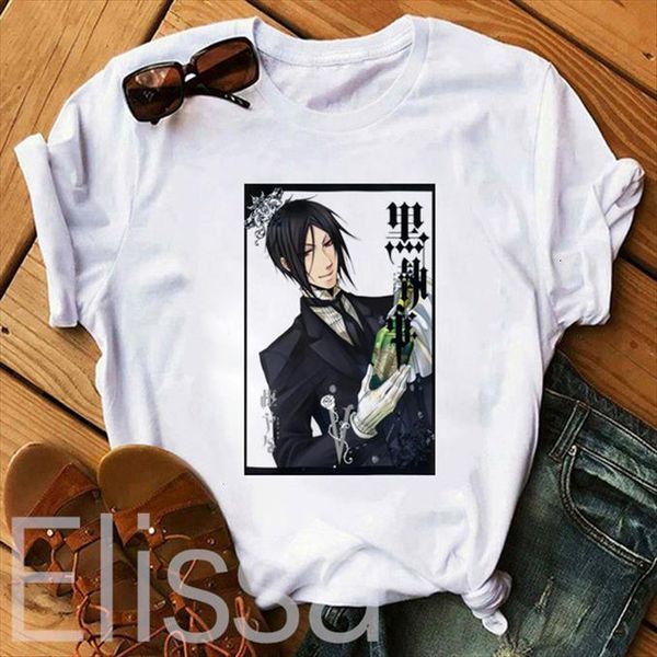 anime black butler summer sebastian women cosplay short sleeve tee shirts korean pop streetwear girl, White
anime black butler summer sebastian women cosplay short sleeve tee shirts korean pop streetwear girl, White