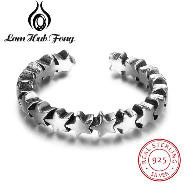cluster rings solid 925 sterling silver open for women cute star shape stackable ring party gift jewelry, Golden;silver
cluster rings solid 925 sterling silver open for women cute star shape stackable ring party gift jewelry, Golden;silver