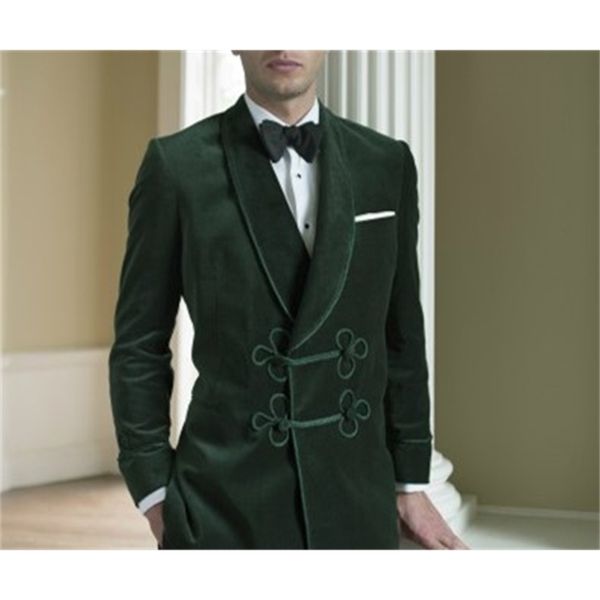 men's suits & blazers green velvet suit smoking tuxedo classic men slim fit prom wedding party dress shawl lapel blazer jacket and pant, White;black
men's suits & blazers green velvet suit smoking tuxedo classic men slim fit prom wedding party dress shawl lapel blazer jacket and pant, White;black