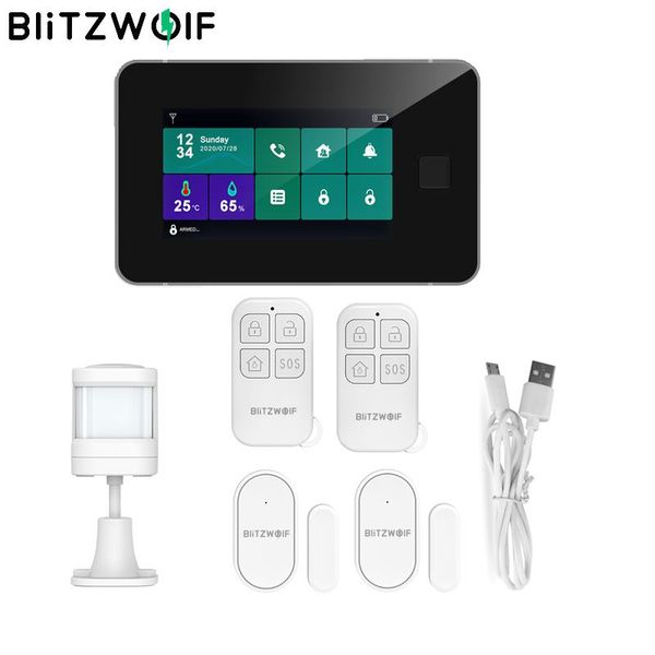 smart home control blitzwolf bw-is20 433mhz 2g gsm wifi security alarm system kits 4.3inch fingerprint unlock touch screen host
smart home control blitzwolf bw-is20 433mhz 2g gsm wifi security alarm system kits 4.3inch fingerprint unlock touch screen host