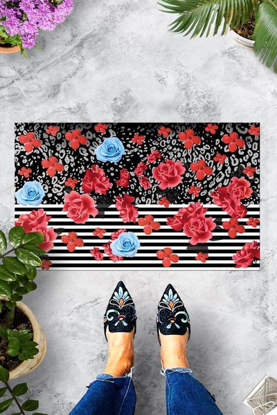 carpets flower door mat bedroom kitchen bath floor mats home entrance multipurpose doormat non-slip 45*70cm
carpets flower door mat bedroom kitchen bath floor mats home entrance multipurpose doormat non-slip 45*70cm