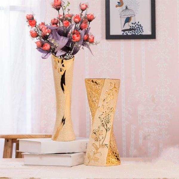 luxury europe gold-plated ceramic vase, home decor creative design porcelain decorative flower vase for wedding
luxury europe gold-plated ceramic vase, home decor creative design porcelain decorative flower vase for wedding