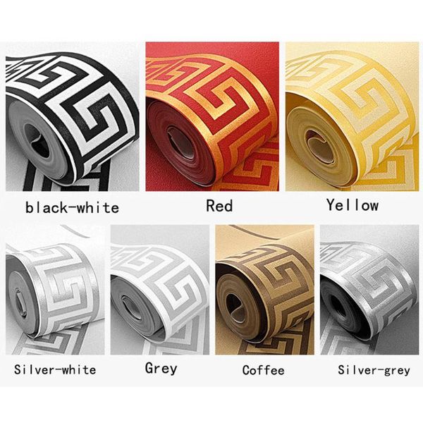 wallpapers greek key modern classic geometric trellis wallpaper rolls luxury metallic textured wall paper for living room bedroom
wallpapers greek key modern classic geometric trellis wallpaper rolls luxury metallic textured wall paper for living room bedroom