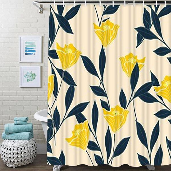 shower curtains art yellow rose pattern curtain waterproof 3d print tropical design bath screen for bathroom with hooks
shower curtains art yellow rose pattern curtain waterproof 3d print tropical design bath screen for bathroom with hooks