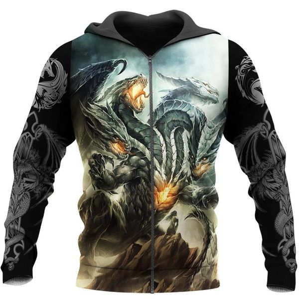 men's hoodies & sweatshirts tattoo and dungeon dragon 3d printed men hoodie autumn winter deluxe sweatshirt zip pullover casual stree, Black
men's hoodies & sweatshirts tattoo and dungeon dragon 3d printed men hoodie autumn winter deluxe sweatshirt zip pullover casual stree, Black