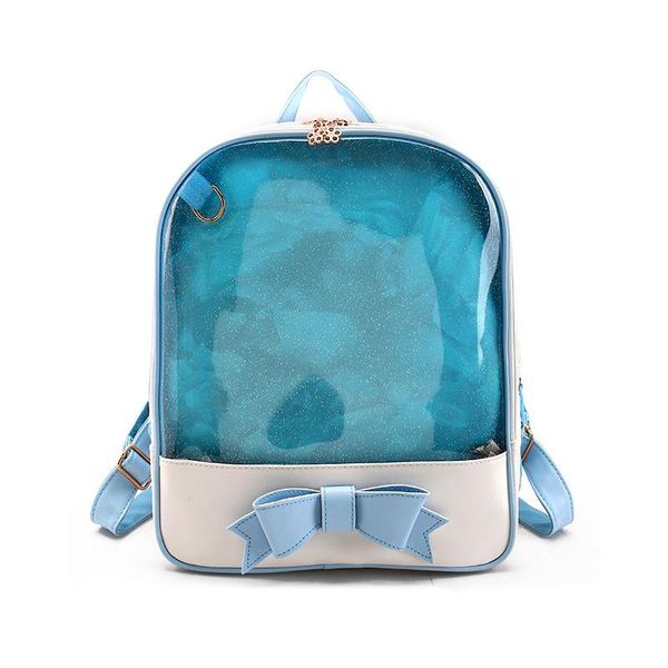 outdoor bags women backpack 2021 fashion candy color pvc transparent women's bowknot zipper bag school backpacks for teenage girls
outdoor bags women backpack 2021 fashion candy color pvc transparent women's bowknot zipper bag school backpacks for teenage girls