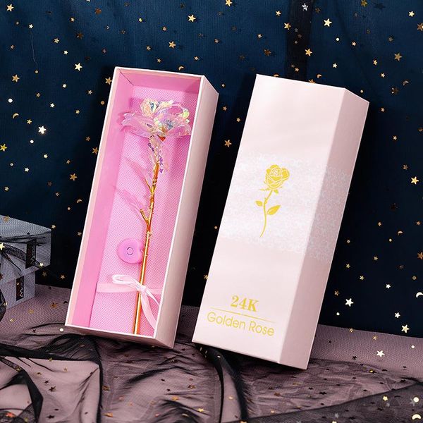 1pc valentine's day creative gift 24k aluminum foil rose lover's lighting gold wedding household decoration flower lighting rose
1pc valentine's day creative gift 24k aluminum foil rose lover's lighting gold wedding household decoration flower lighting rose