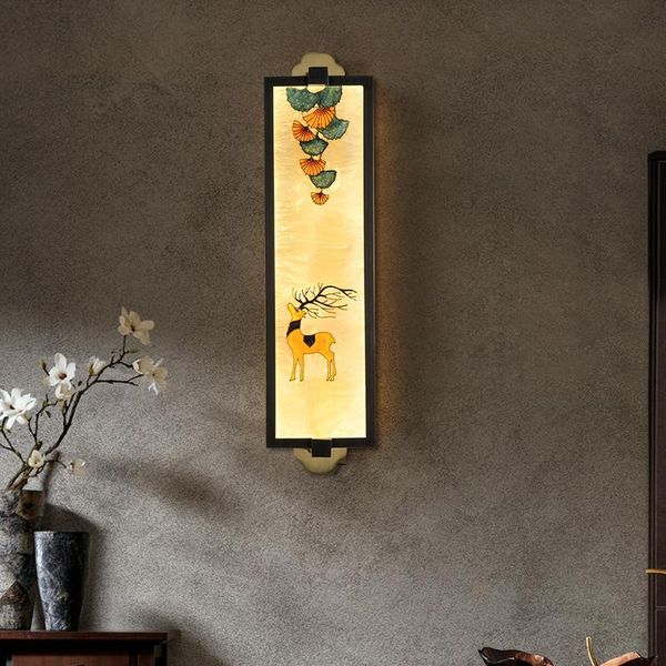 wall lamp chinese style colour enamel glass copper lamps for living room bedroom light fixtures stair case corridor led lightings ac 
wall lamp chinese style colour enamel glass copper lamps for living room bedroom light fixtures stair case corridor led lightings ac