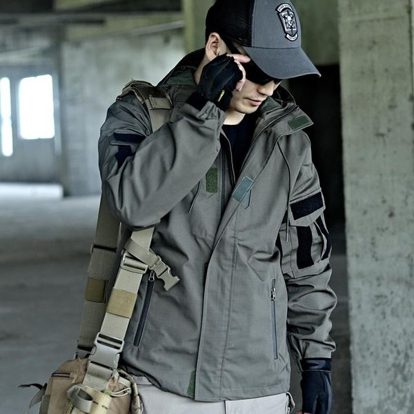 hunting jackets 2021 men assault jacket slim waterproof casual street hooded windbreaker tactical breathable military coat outdoor shoot, Camo;black
hunting jackets 2021 men assault jacket slim waterproof casual street hooded windbreaker tactical breathable military coat outdoor shoot, Camo;black