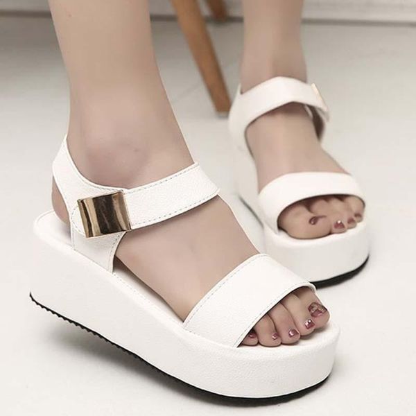 women's sandals fashion flat platform ladies woman shoes summer wedges women hook & loop women's shoes plus size sandals female, Black
women's sandals fashion flat platform ladies woman shoes summer wedges women hook & loop women's shoes plus size sandals female, Black