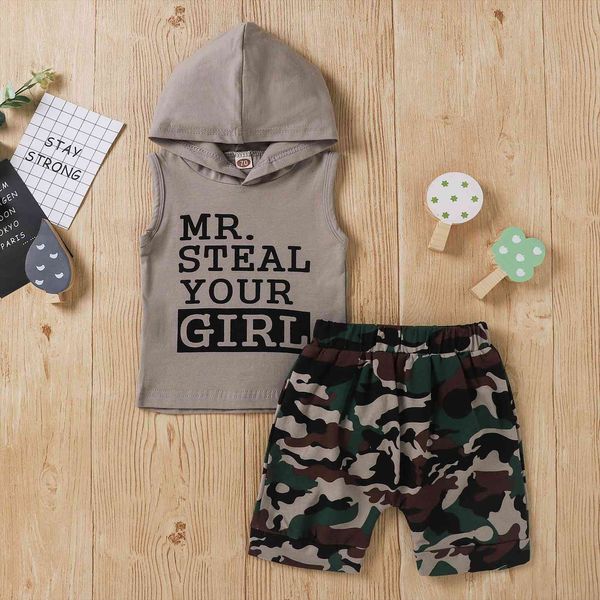 baby boy clothes suits causal boys letter print sleeveless hoodie camouflage shorts outfits children sweatshirts sets, White
baby boy clothes suits causal boys letter print sleeveless hoodie camouflage shorts outfits children sweatshirts sets, White