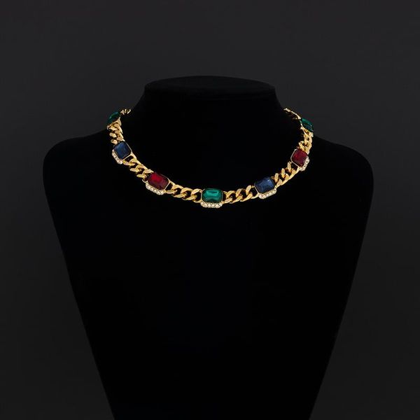 chains jaeeyin trendy arrivals colorful rhinestone gothic heavy choker vintage statement neckace 2021 big necklace chunky, Silver
chains jaeeyin trendy arrivals colorful rhinestone gothic heavy choker vintage statement neckace 2021 big necklace chunky, Silver