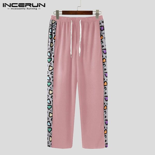 2021 men casual pants drawstring print patchwork loose workout sweatpant streetwear joggers straight trousers men s-5xl incerun, Black
2021 men casual pants drawstring print patchwork loose workout sweatpant streetwear joggers straight trousers men s-5xl incerun, Black