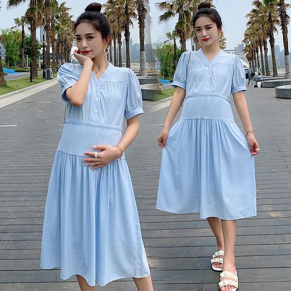 maternity dresses 2021 summer korean fashion long dress elegant chic ins a line loose clothes for pregnant women pregnancy, White
maternity dresses 2021 summer korean fashion long dress elegant chic ins a line loose clothes for pregnant women pregnancy, White
