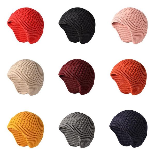 beanies men women couples core-spun yarn thickened warm ear protection knitted cap autumn winter windproof cold-proof woolen hat a61
beanies men women couples core-spun yarn thickened warm ear protection knitted cap autumn winter windproof cold-proof woolen hat a61