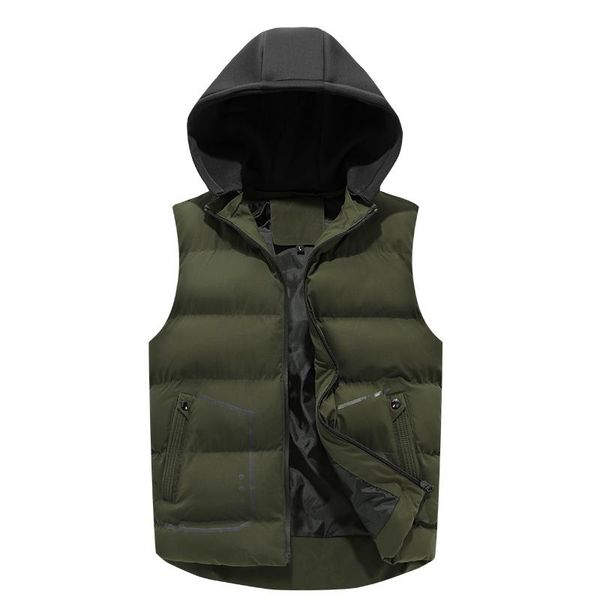 men's vests 2021 winter warm windbreak mens spring vest down men casual waistcoat sleeveless jackets hooded work, Black;white
men's vests 2021 winter warm windbreak mens spring vest down men casual waistcoat sleeveless jackets hooded work, Black;white
